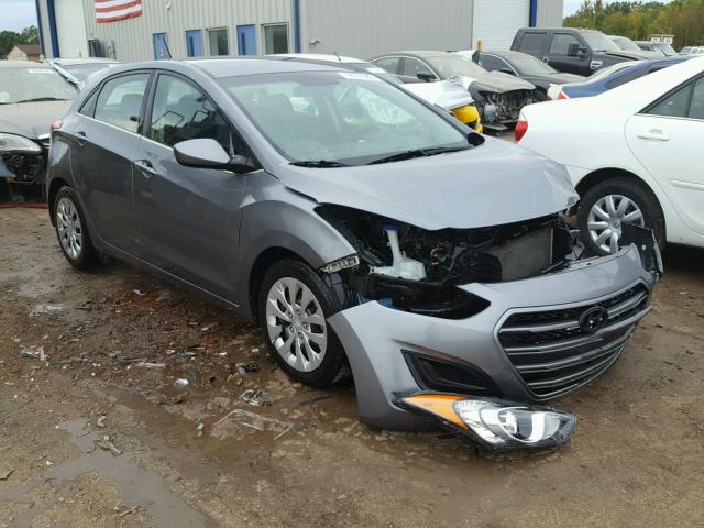 KMHD35LH2GU299688 - 2016 HYUNDAI ELANTRA GT GRAY photo 1