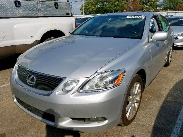 JTHCH96S260013939 - 2006 LEXUS GS 300 SILVER photo 2