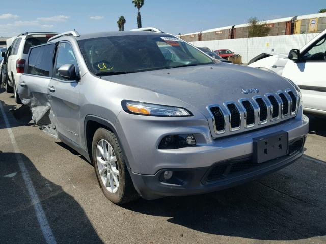 1C4PJLCB4GW323694 - 2016 JEEP CHEROKEE L SILVER photo 1