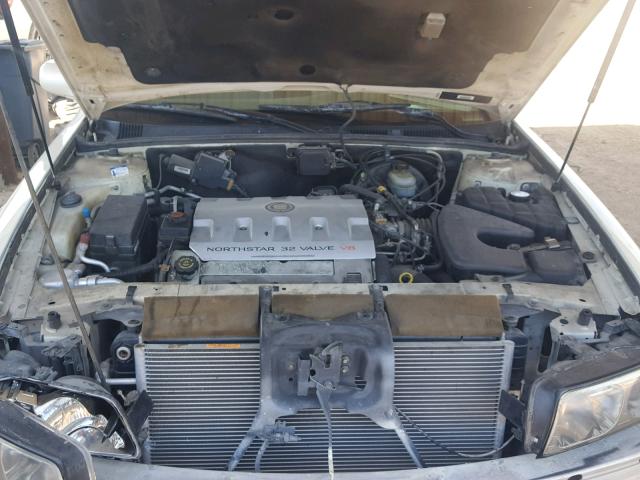 1G6KY5495YU146506 - 2000 CADILLAC SEVILLE ST WHITE photo 7