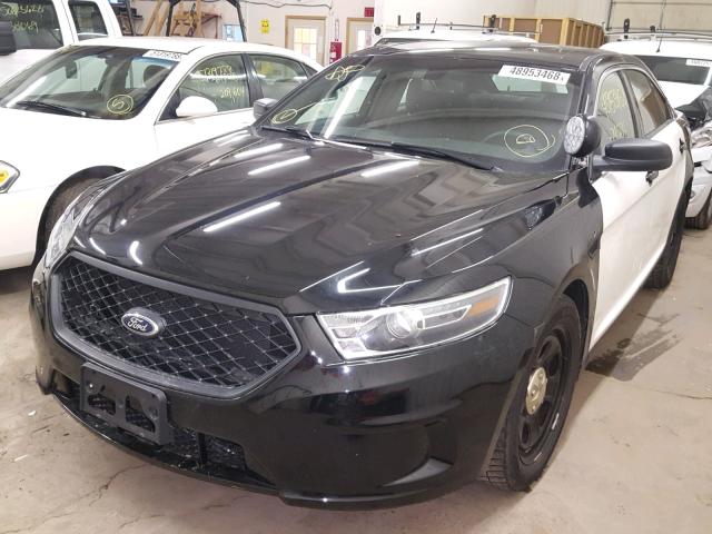 1FAHP2MKXFG159622 - 2015 FORD TAURUS POL BLACK photo 2