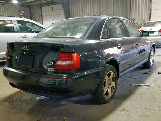 WAUDH28D4YA168059 - 2000 AUDI A4 2.8 QUA BLACK photo 4