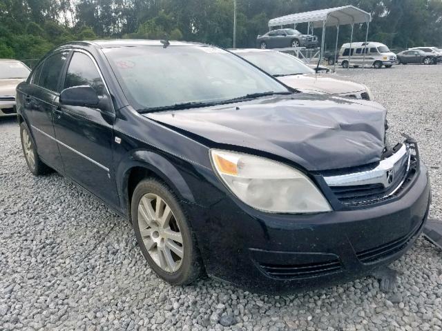 1G8ZS57N87F203879 - 2007 SATURN AURA XE BLACK photo 1