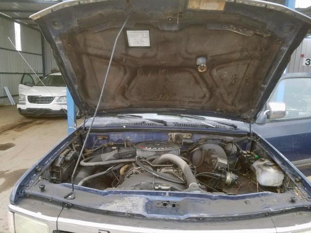 1B7GG23X6NS592689 - 1992 DODGE DAKOTA BLUE photo 7