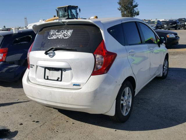 3N1CE2CP2EL369698 - 2014 NISSAN VERSA NOTE WHITE photo 4