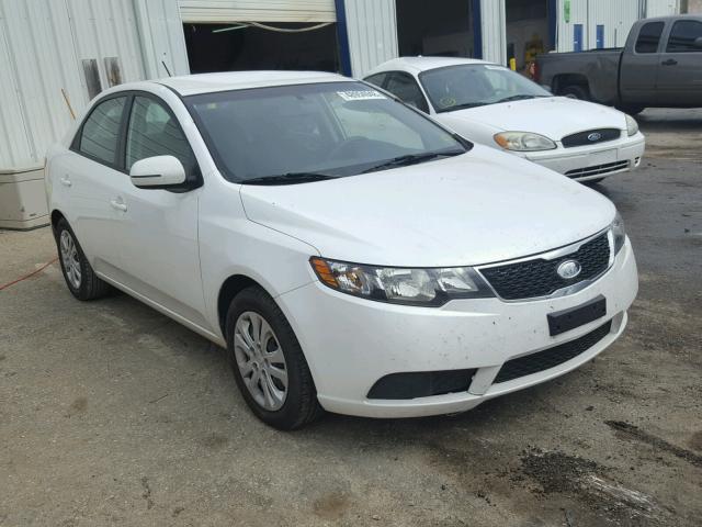 KNAFU4A24D5711731 - 2013 KIA FORTE EX WHITE photo 1