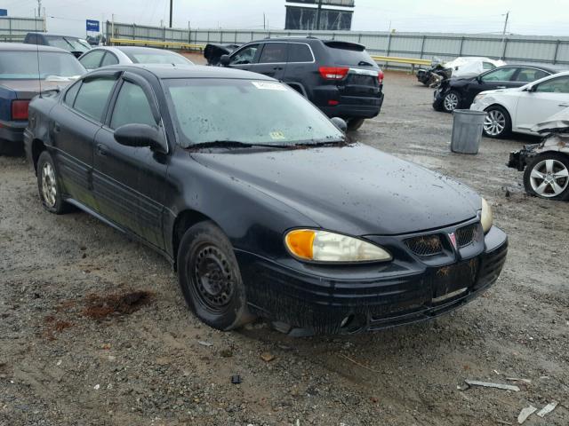 1G2NE52F32C288494 - 2002 PONTIAC GRAND AM S BLACK photo 1