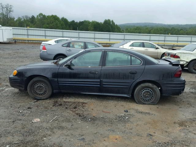 1G2NE52F32C288494 - 2002 PONTIAC GRAND AM S BLACK photo 9