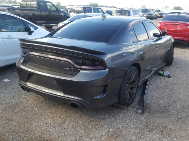 2C3CDXL95GH338864 - 2016 DODGE CHARGER SR CHARCOAL photo 4