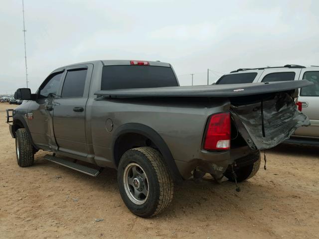 3D7UT2CL9BG620103 - 2011 DODGE RAM 2500 GRAY photo 3