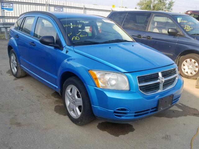 1B3HB48B68D546205 - 2008 DODGE CALIBER SX BLUE photo 1