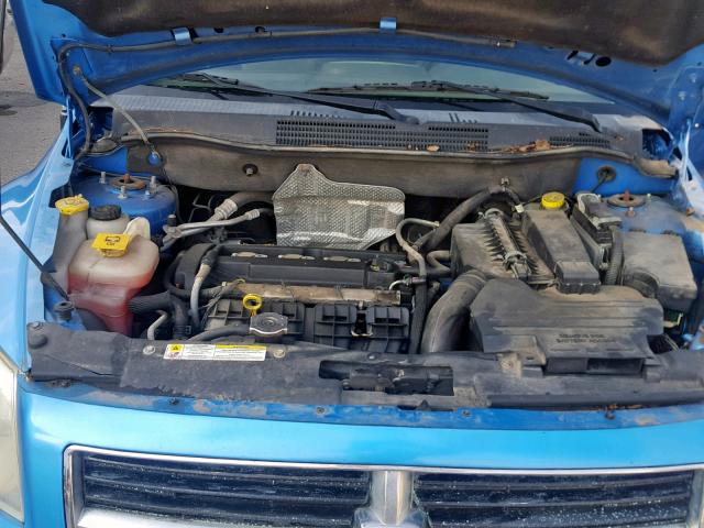 1B3HB48B68D546205 - 2008 DODGE CALIBER SX BLUE photo 7