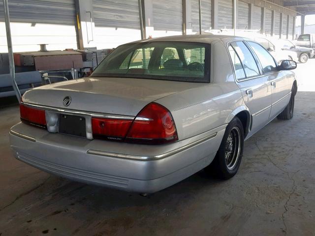 2MEFM75W8YX712255 - 2000 MERCURY GRAND MARQ SILVER photo 4