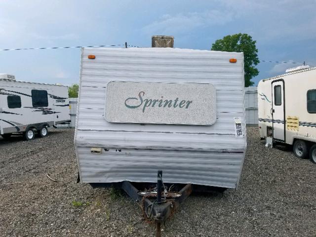 4YDT2302XT1001291 - 1996 KEYSTONE SPRINTER WHITE photo 2