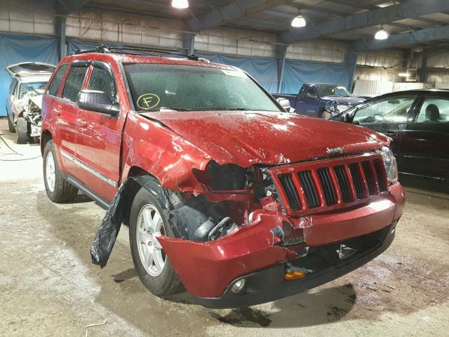 1J4PR4GK7AC153665 - 2010 JEEP GRAND CHER RED photo 1