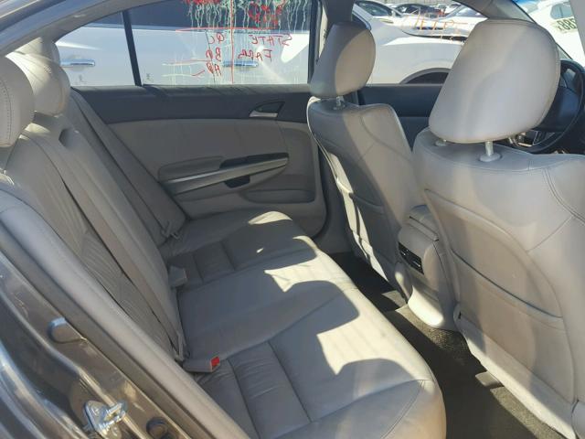 1HGCP2F85AA067031 - 2010 HONDA ACCORD EXL GRAY photo 6