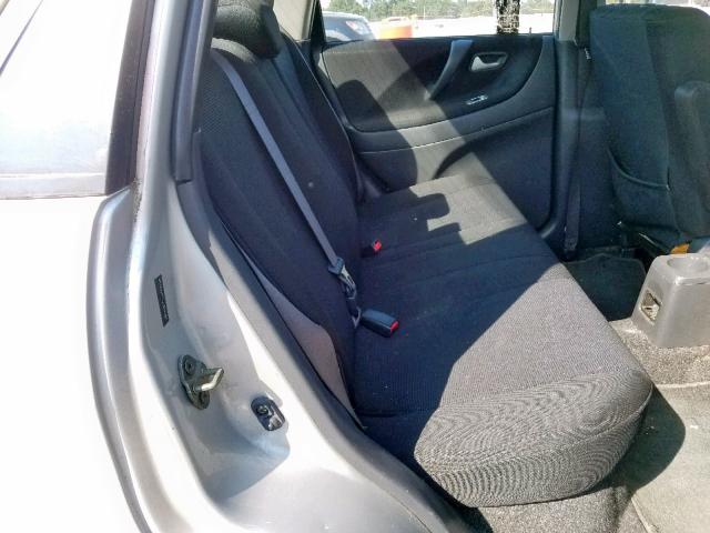 JS2RA62S665304358 - 2006 SUZUKI AERIO SILVER photo 6