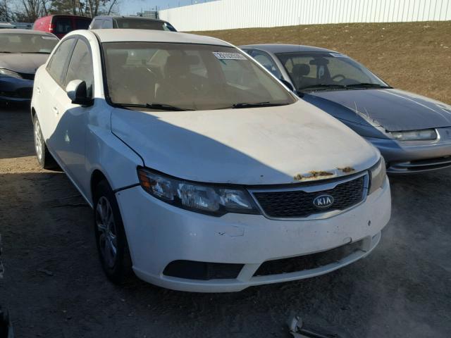 KNAFU4A21D5719995 - 2013 KIA FORTE EX WHITE photo 1