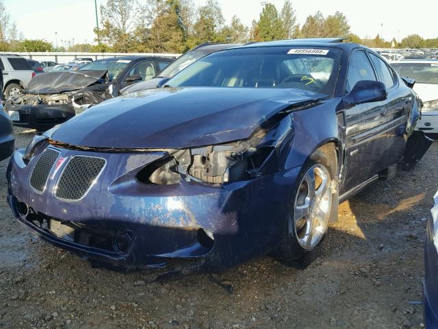 2G2WC58C371190425 - 2007 PONTIAC GRAND PRIX BLUE photo 2