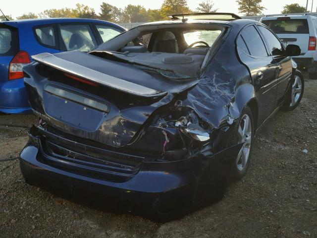 2G2WC58C371190425 - 2007 PONTIAC GRAND PRIX BLUE photo 4
