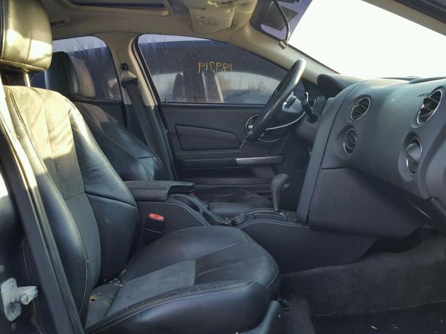 2G2WC58C371190425 - 2007 PONTIAC GRAND PRIX BLUE photo 5