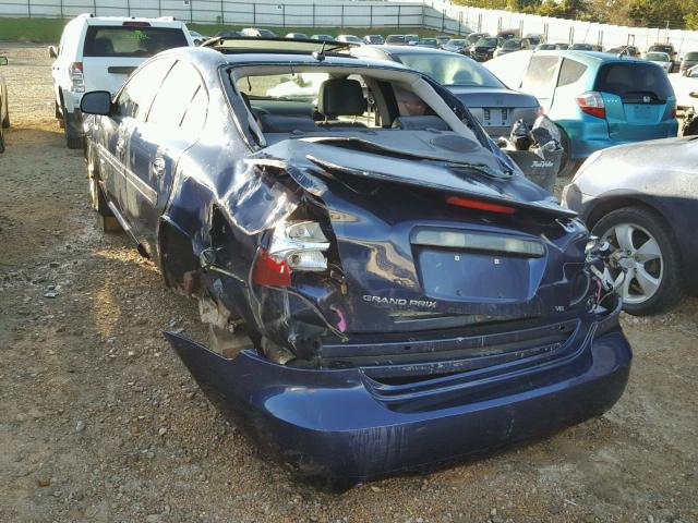 2G2WC58C371190425 - 2007 PONTIAC GRAND PRIX BLUE photo 9
