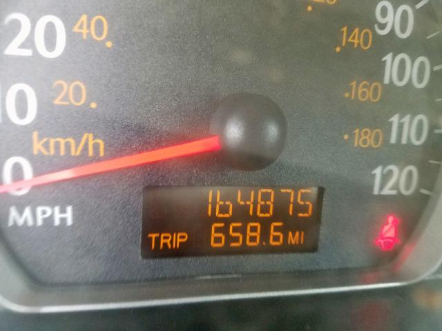 1G8AZ52FX4Z206429 - 2004 SATURN ION LEVEL RED photo 8