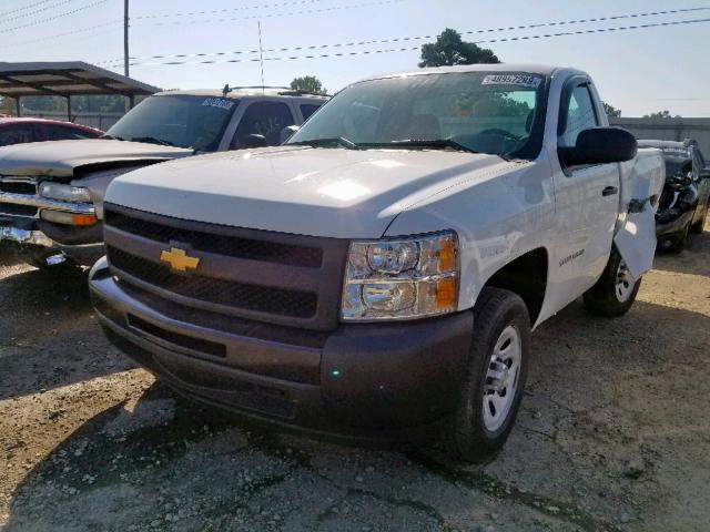 1GCNCPEX1BZ441596 - 2011 CHEVROLET SILVERADO WHITE photo 2