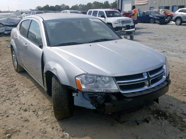 1B3BD4FB3BN616473 - 2011 DODGE AVENGER EX SILVER photo 1