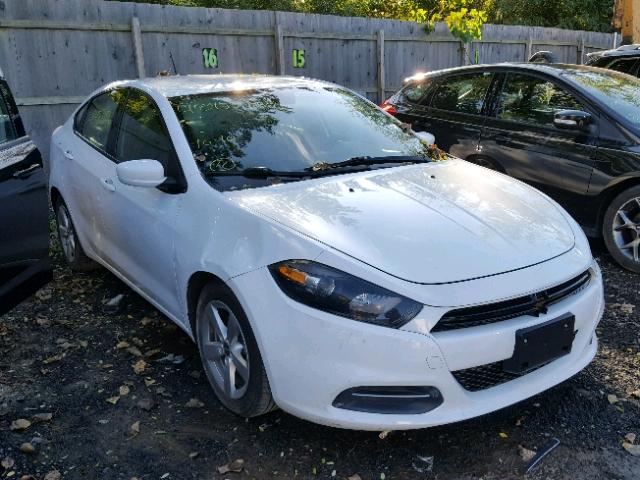 1C3CDFBB4FD309656 - 2015 DODGE DART SXT WHITE photo 1