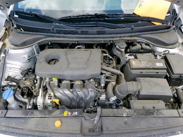 3KPC24A3XKE071532 - 2019 HYUNDAI ACCENT SE SILVER photo 7