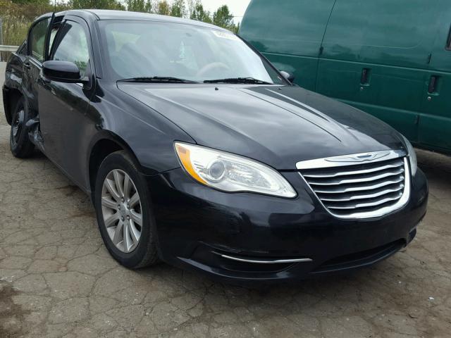 1C3CCBBB7CN171029 - 2012 CHRYSLER 200 TOURIN BLACK photo 1