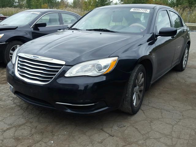 1C3CCBBB7CN171029 - 2012 CHRYSLER 200 TOURIN BLACK photo 2