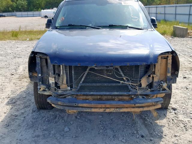 1GKFK13017R223695 - 2007 GMC YUKON BLUE photo 9