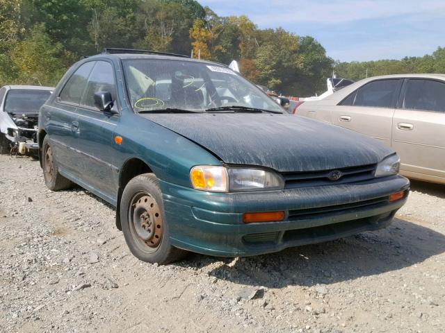 JF1GF6357SH813398 - 1995 SUBARU IMPREZA L GREEN photo 1