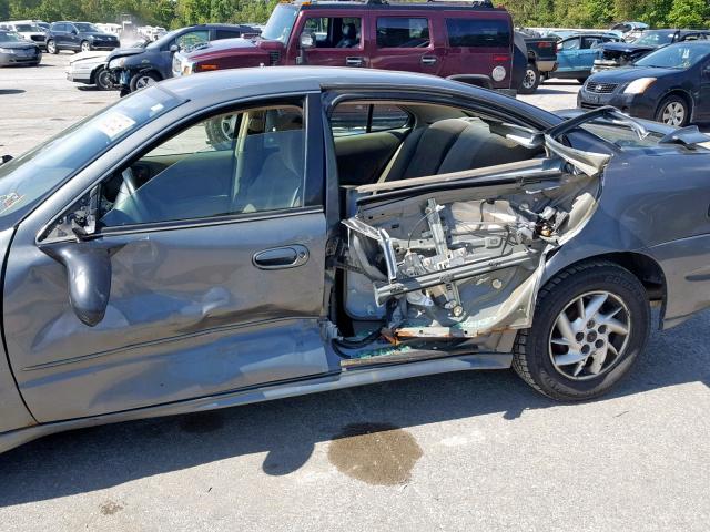 1G2NF52E84C139568 - 2004 PONTIAC GRAND AM S BROWN photo 10