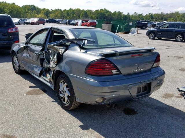 1G2NF52E84C139568 - 2004 PONTIAC GRAND AM S BROWN photo 3