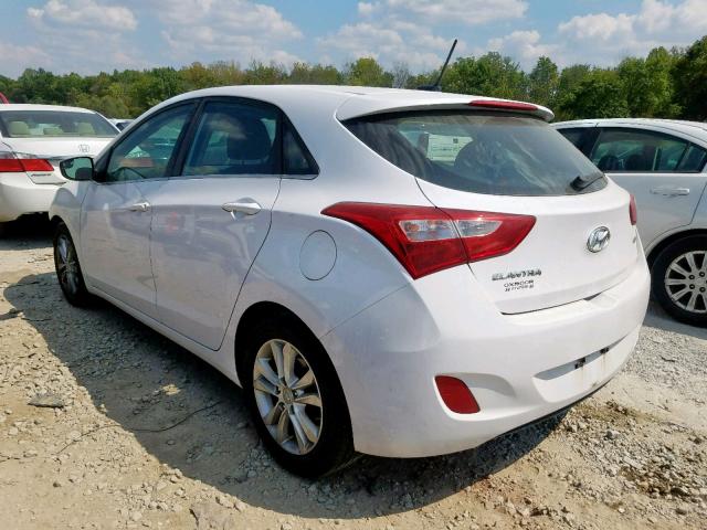 KMHD35LH8EU172389 - 2014 HYUNDAI ELANTRA GT WHITE photo 3