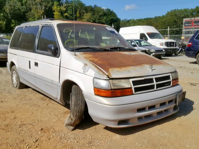 2B4GH55R1RR728132 - 1994 DODGE CARAVAN LE WHITE photo 1