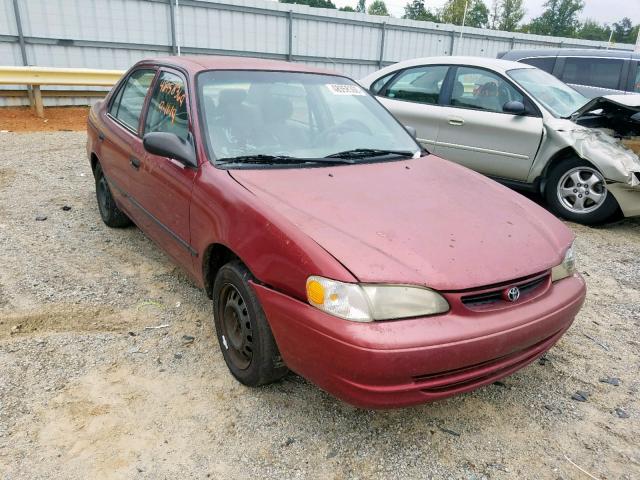 1NXBR12E6YZ316841 - 2000 TOYOTA COROLLA VE MAROON photo 1