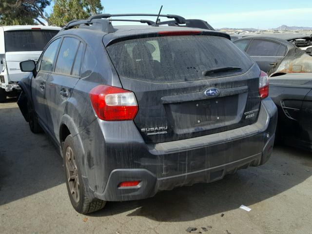 JF2GPABC1G8251453 - 2016 SUBARU CROSSTREK GRAY photo 3