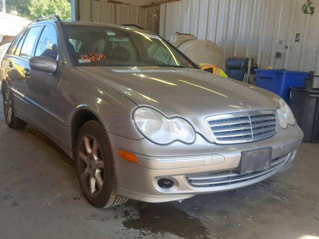 WDBRH81J15F650920 - 2005 MERCEDES-BENZ C 240 SPOR GRAY photo 1