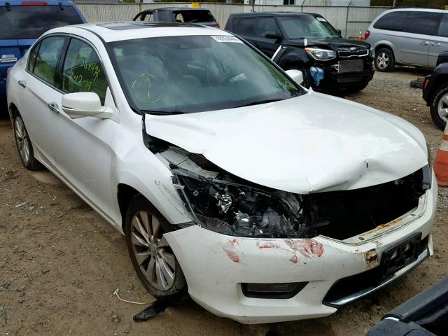 1HGCR3F82FA023558 - 2015 HONDA ACCORD EXL WHITE photo 1