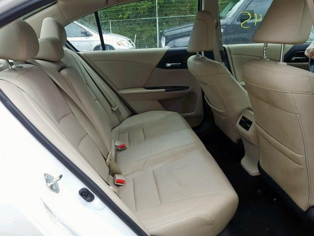 1HGCR3F82FA023558 - 2015 HONDA ACCORD EXL WHITE photo 6