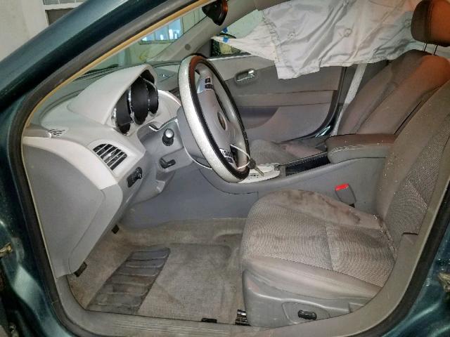 1G1ZH57B294145303 - 2009 CHEVROLET MALIBU 1LT GREEN photo 5