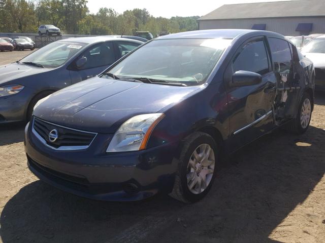 3N1AB6AP1CL643948 - 2012 NISSAN SENTRA 2.0 BLUE photo 2