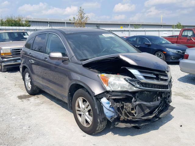 5J6RE4H77AL059980 - 2010 HONDA CR-V EXL GRAY photo 1