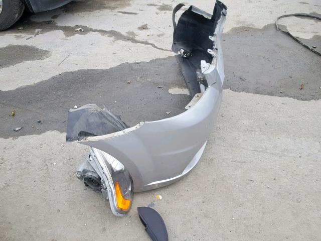 KL1TD5DE7BB143658 - 2011 CHEVROLET AVEO LS SILVER photo 9