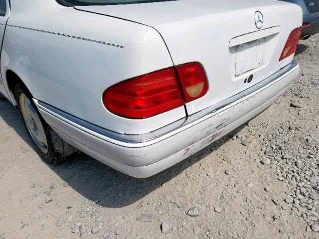 WDBJF72F2VA253821 - 1997 MERCEDES-BENZ E 420 WHITE photo 9