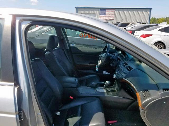 1HGCP2F80CA127963 - 2012 HONDA ACCORD EXL SILVER photo 5